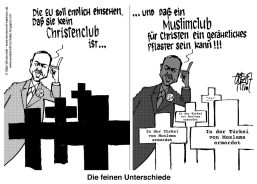 Recep Tayyip Erdogan und der „Christenclub“