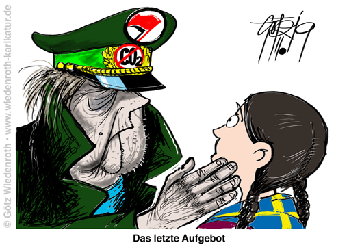 Angela Merkel ehrt Greta Thunberg